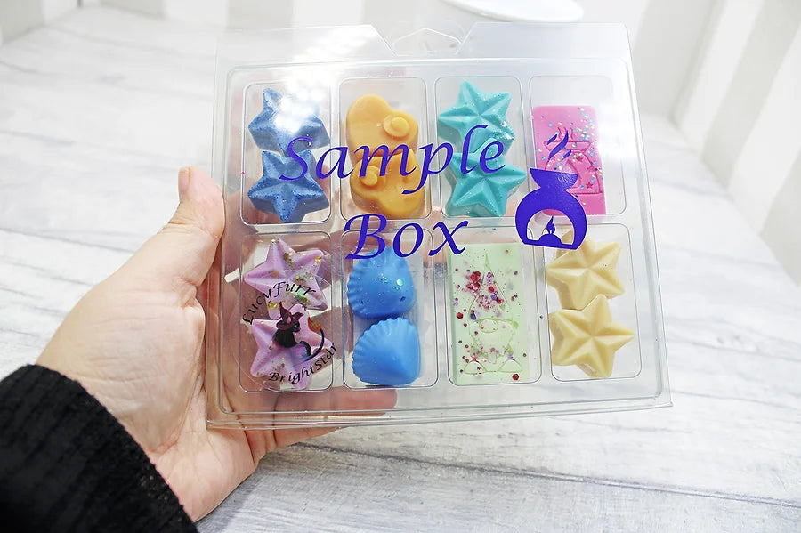 Soy Wax Melts Sample Boxes