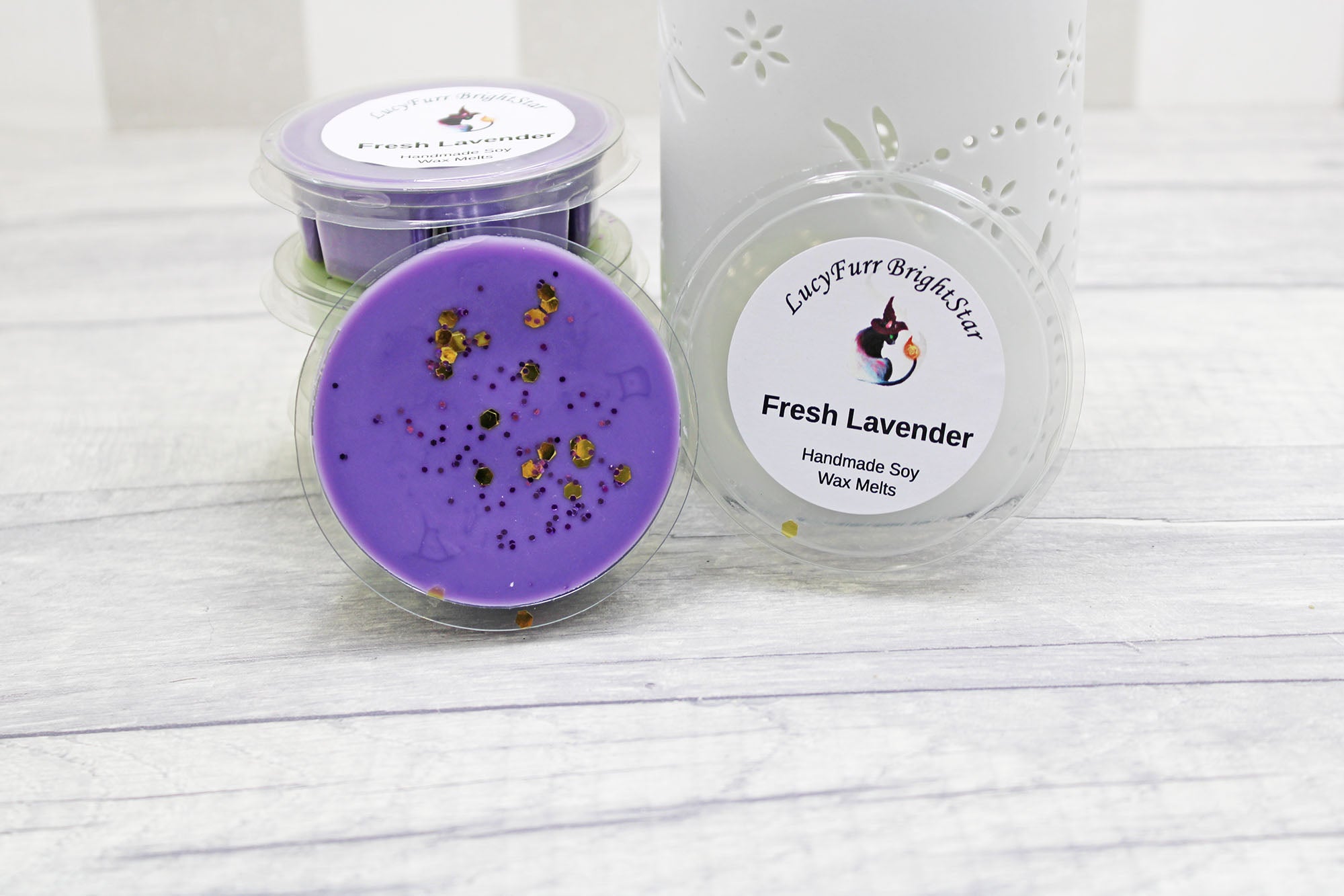Fresh Lavender Segment Pot