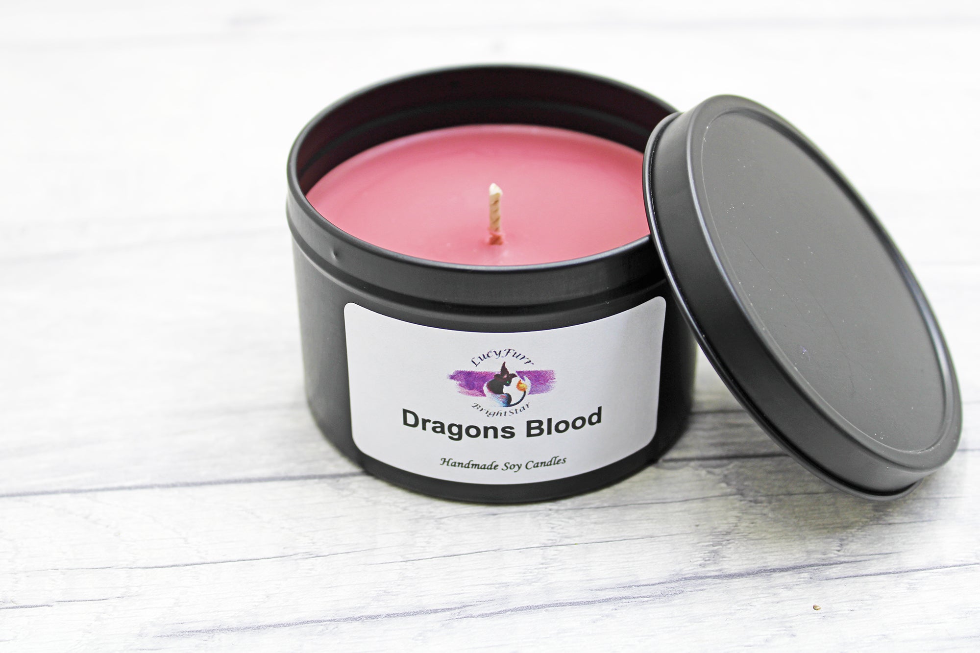 Dragons Blood Soy Candle Tin