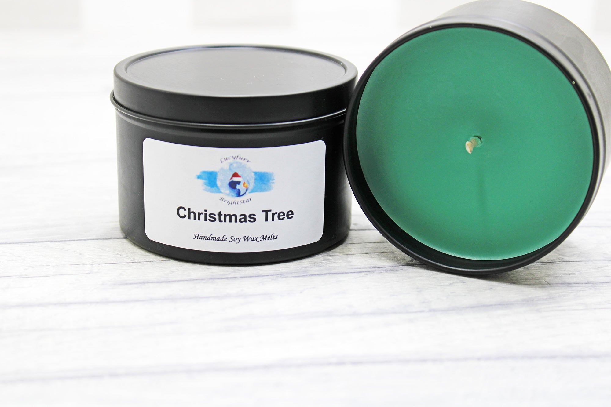 Christmas Tree Soy Candle Tin