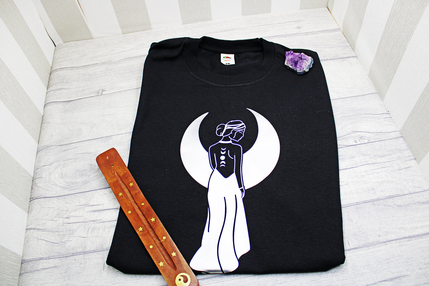 Moon Goddess Cotton T-shirt