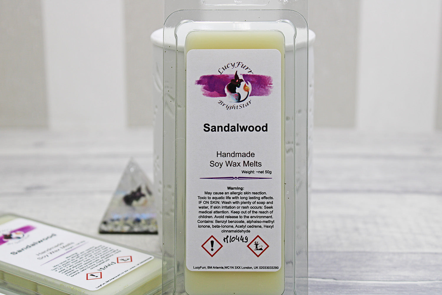 Sandalwood Wax Melt Snap Bar