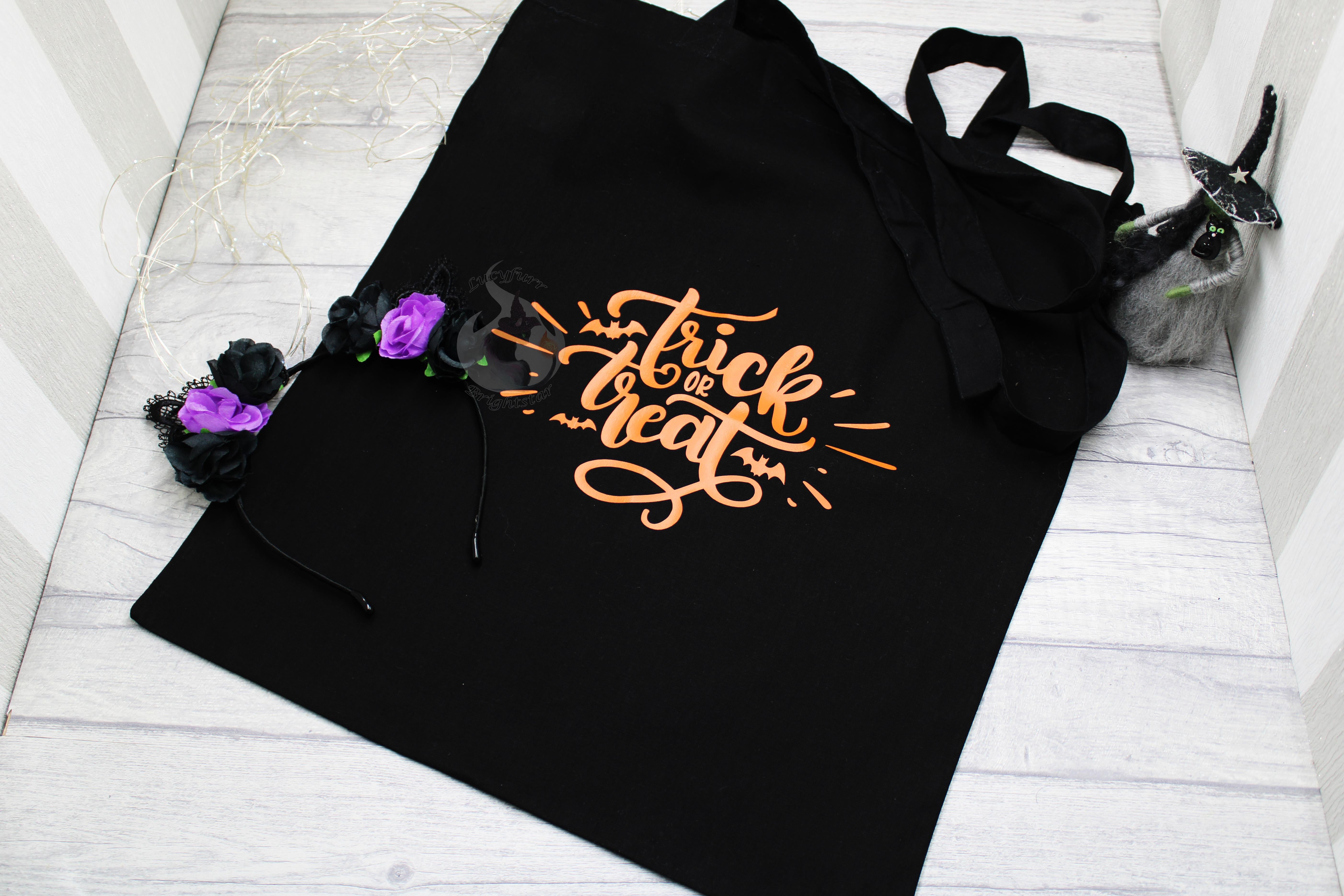 Trick or Treat Cotton Tote Bag