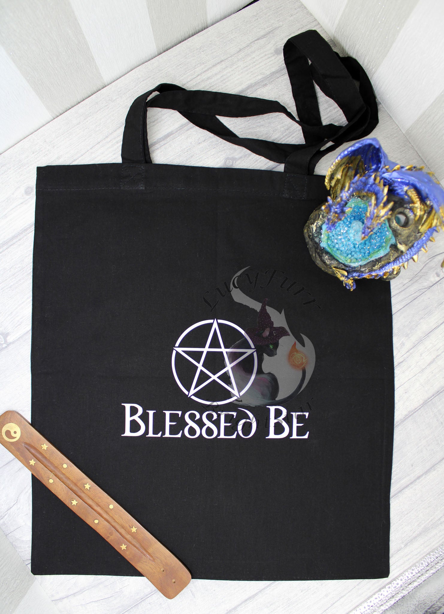 Blessed Be Cotton Tote Bag