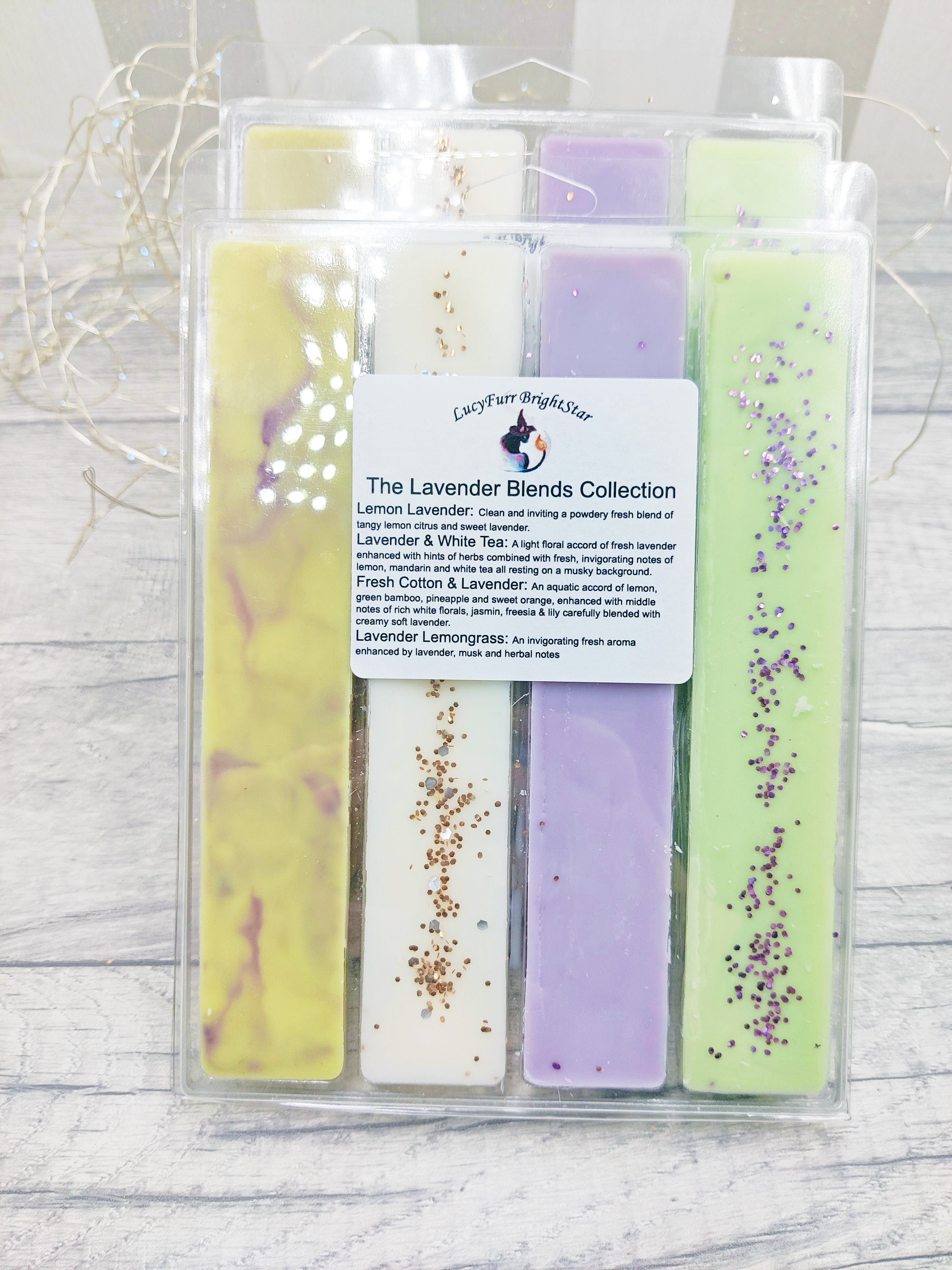 Lavender Blends Collection Soy Wax Melt Large Clamshell