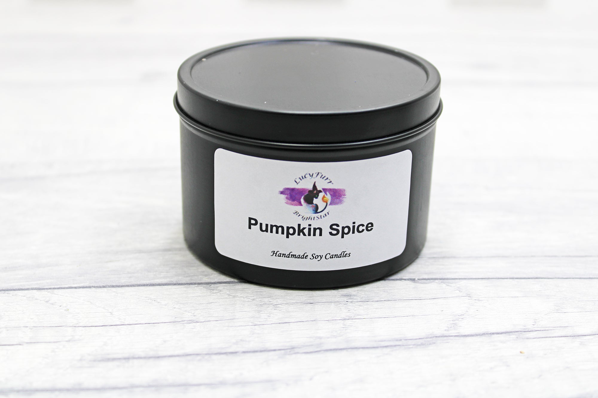 Pumpkin Spice Soy Candle Tin