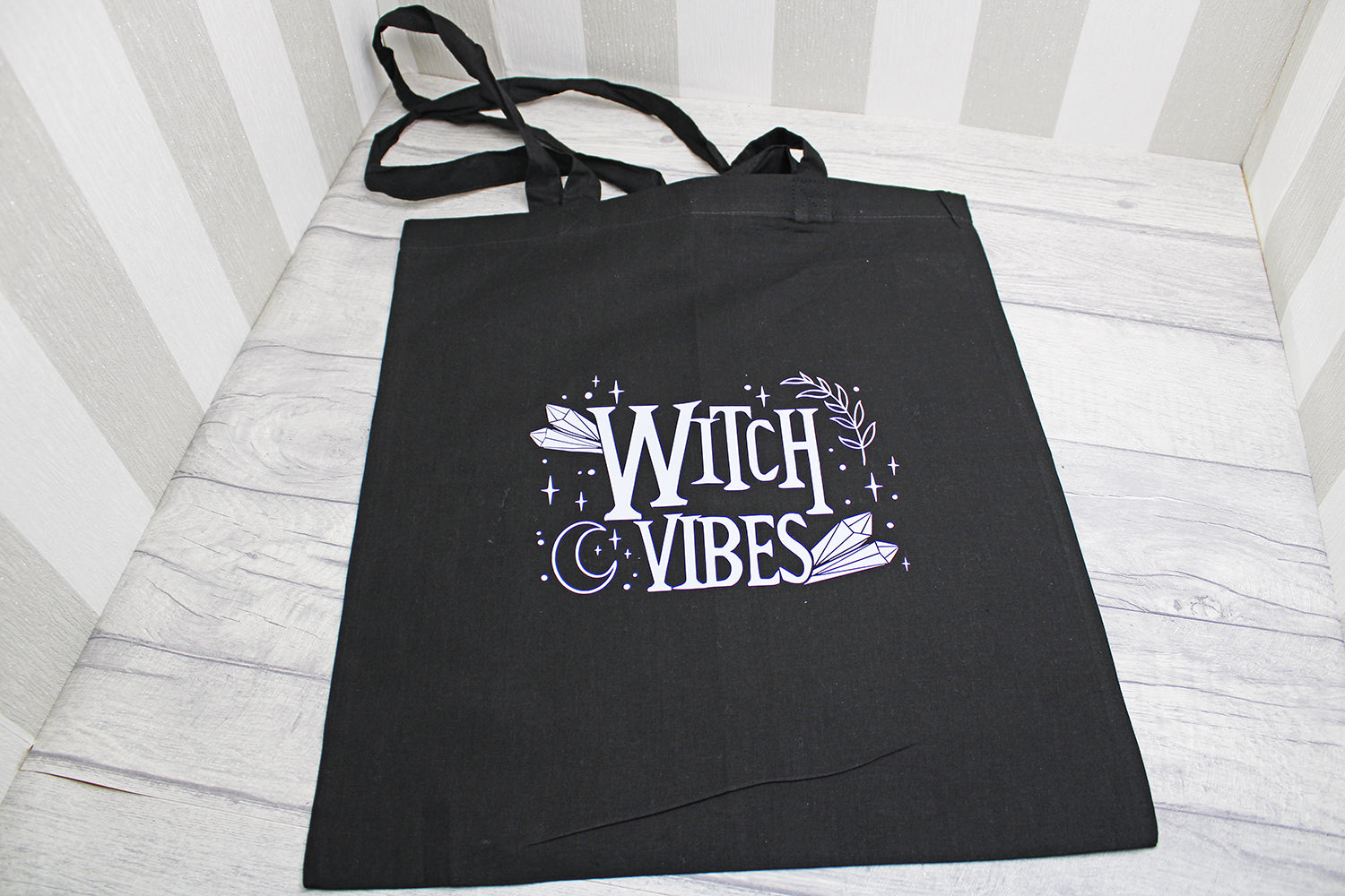 Witch Vibes Cotton Tote Bag