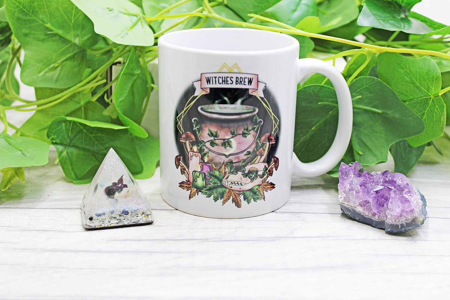 Witches Brew Cauldron 11Oz Ceramic Mug