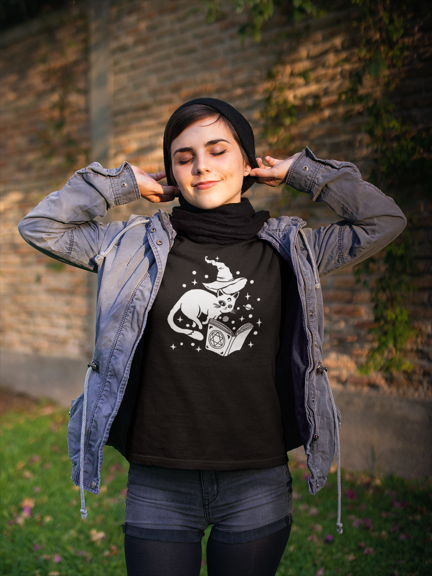 Witches Familiar Cotton T-shirt